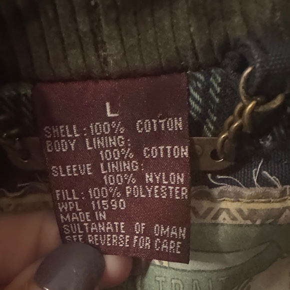 Vintage Heavy Men's Dark Blue Military Field Jacket by Urban Equipment - Picture 3 of 5